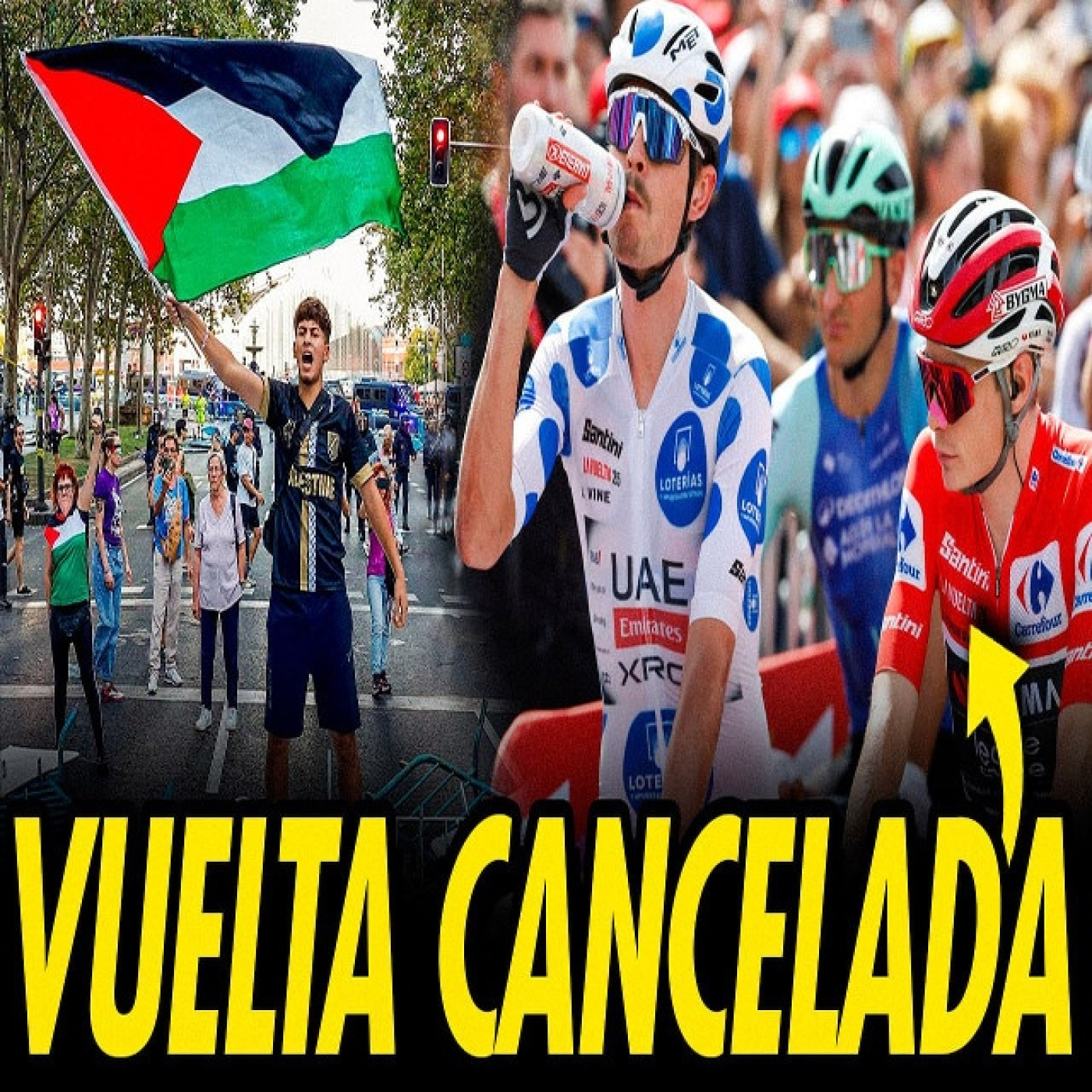 TRIUNFO HISTÓRICO DEL BOICOT CONTRA ISRAEL: LA VUELTA MADRID SE CANCELA