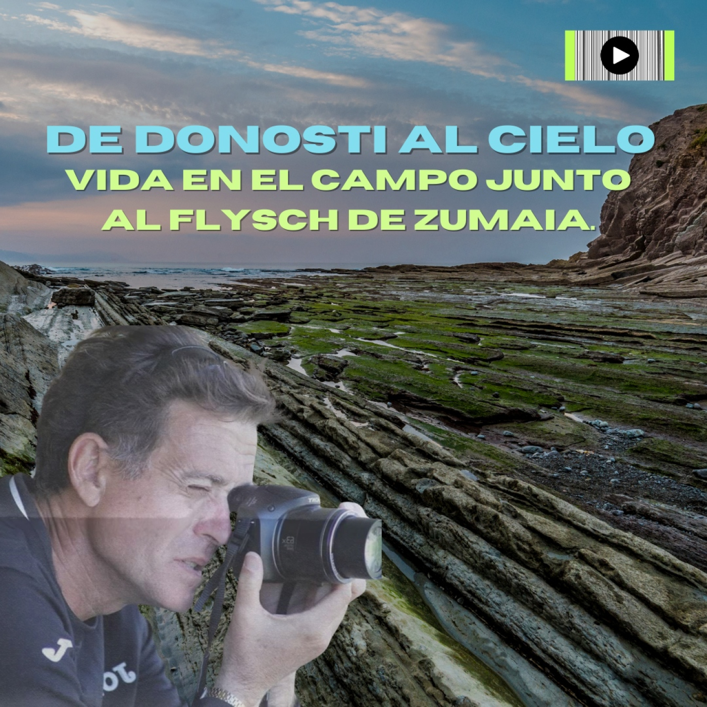 Vida en el campo junto al flysch de Zumaia.