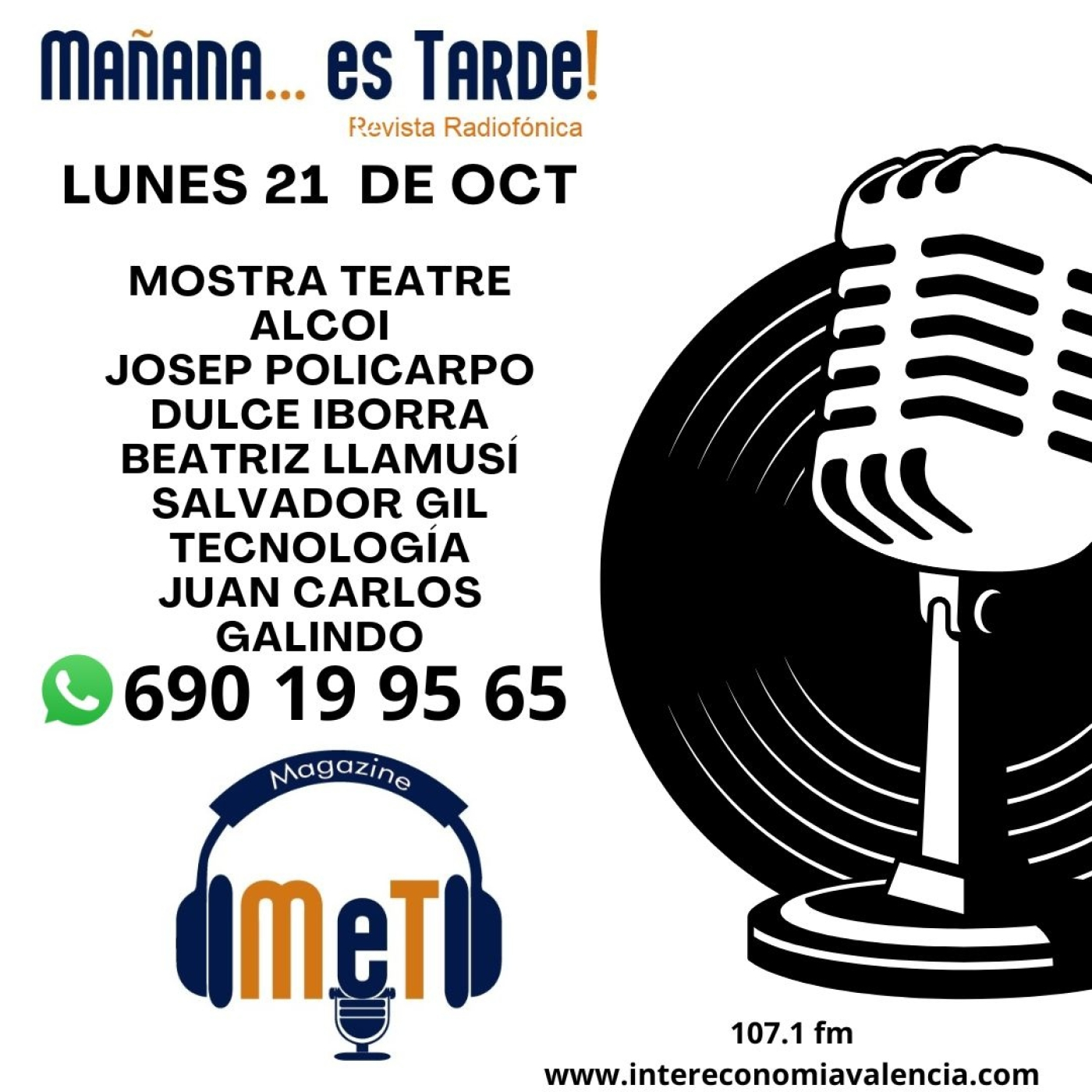 MAÑANA ES TARDE!!! MET