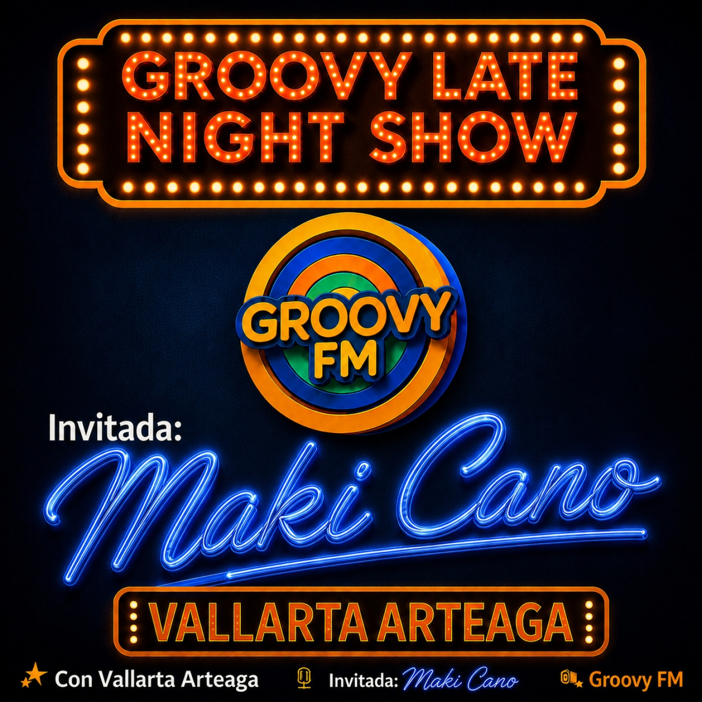 GROOVY LATE NIGHT SHOW 26 MAKI CANO episode artwork