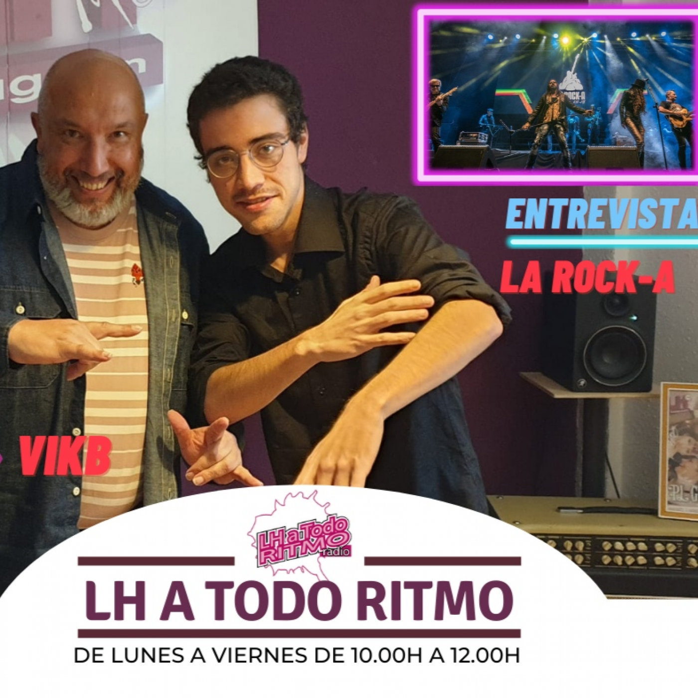 LH a Todo Ritmo - Hablamos con La Rock-A y VIKB episode artwork