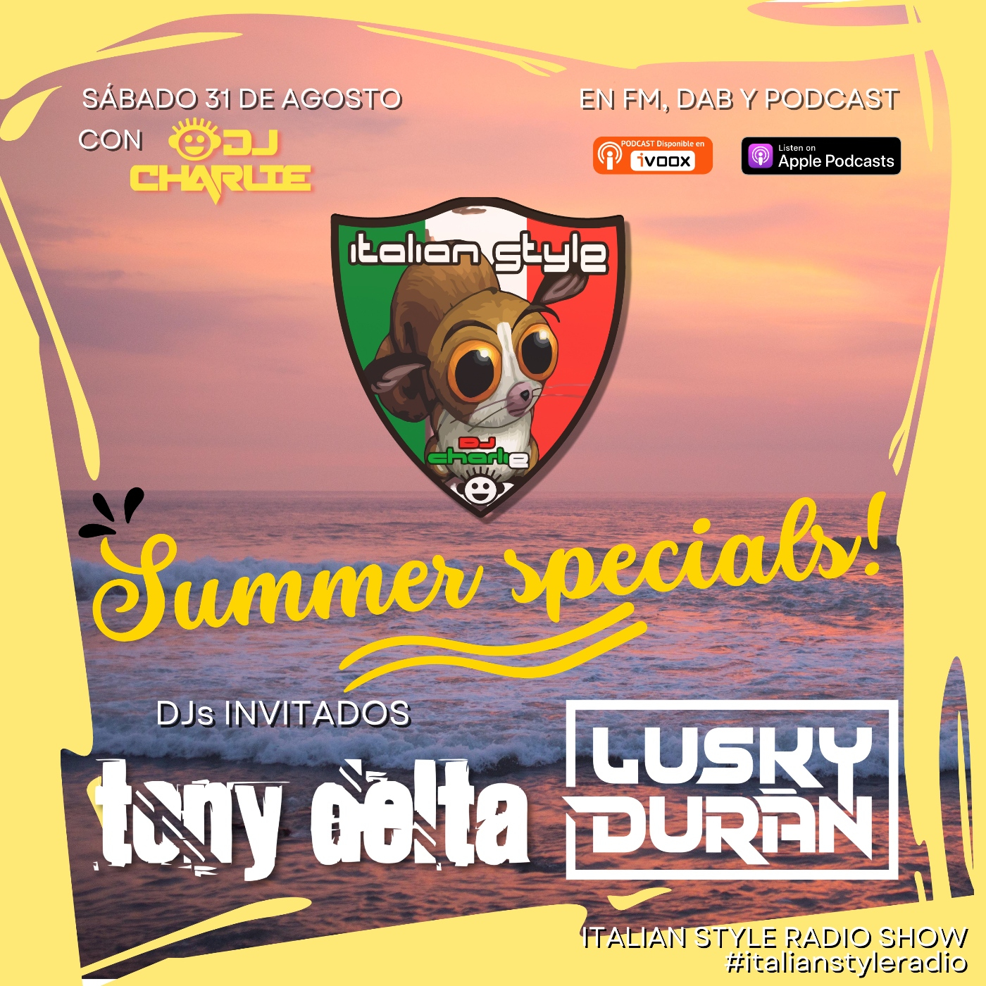 ITALIAN STYLE radio show 949 31-08-2024 episode artwork