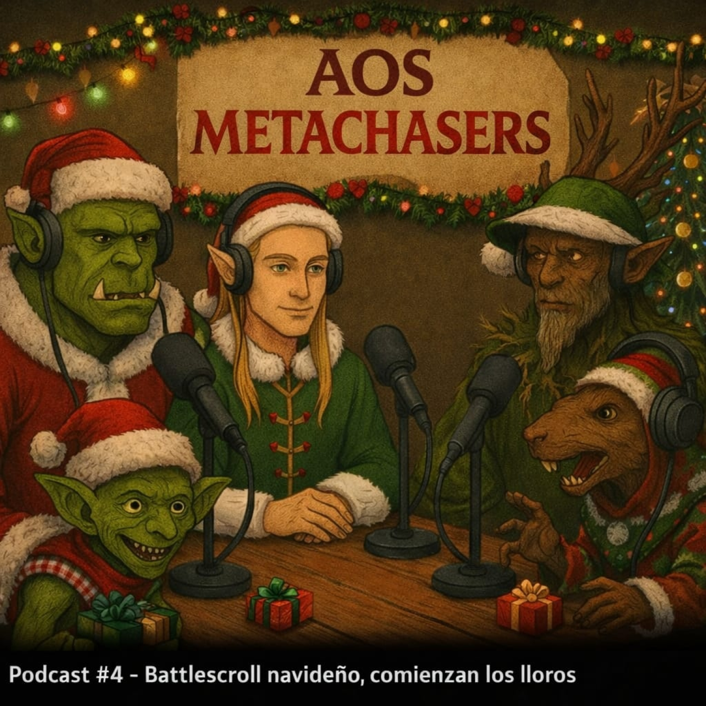 #4 Podcast AosMetachasers. Battlescroll Navideño. episode artwork