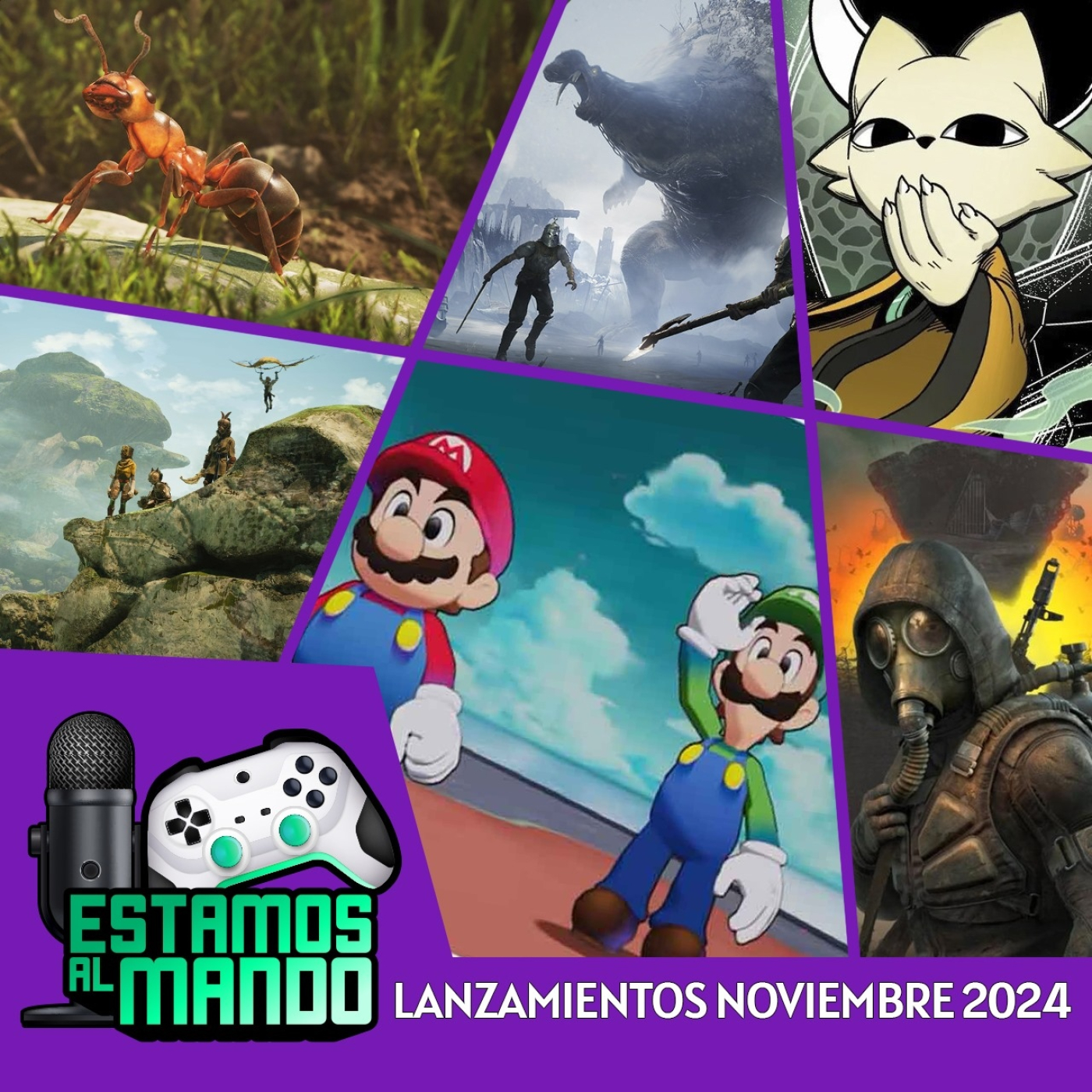 EAM 7-23 -Lanzamientos- Los juegos de Noviembre de 2024