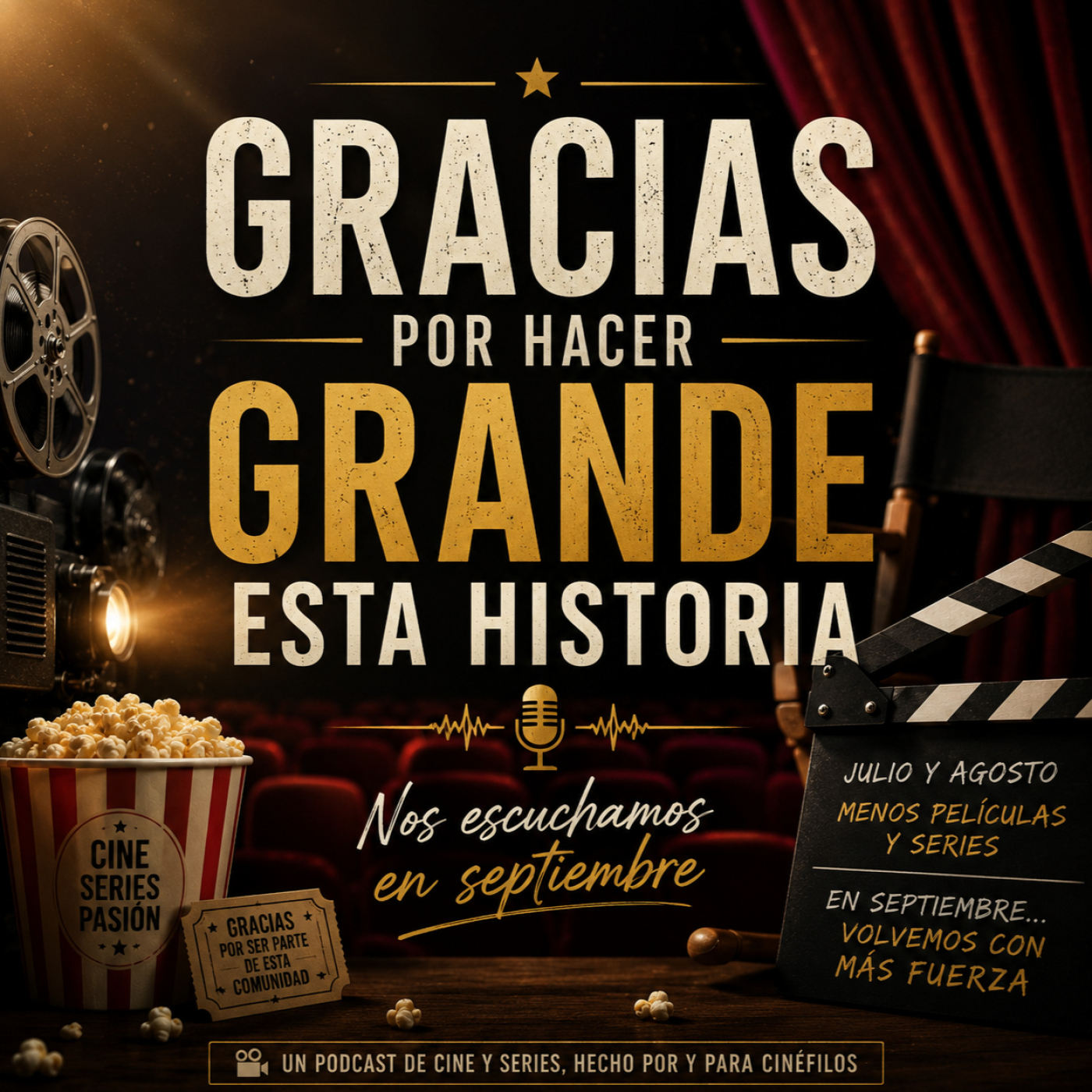 Gracias por hacer grande esta historia