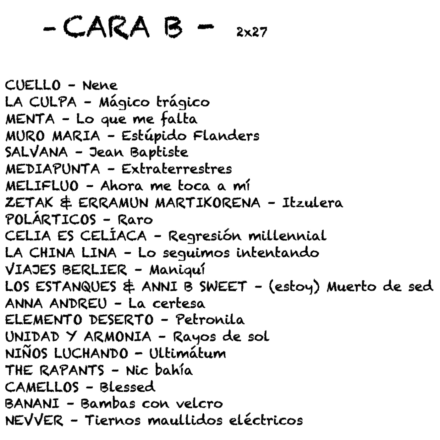 Cara B - 050