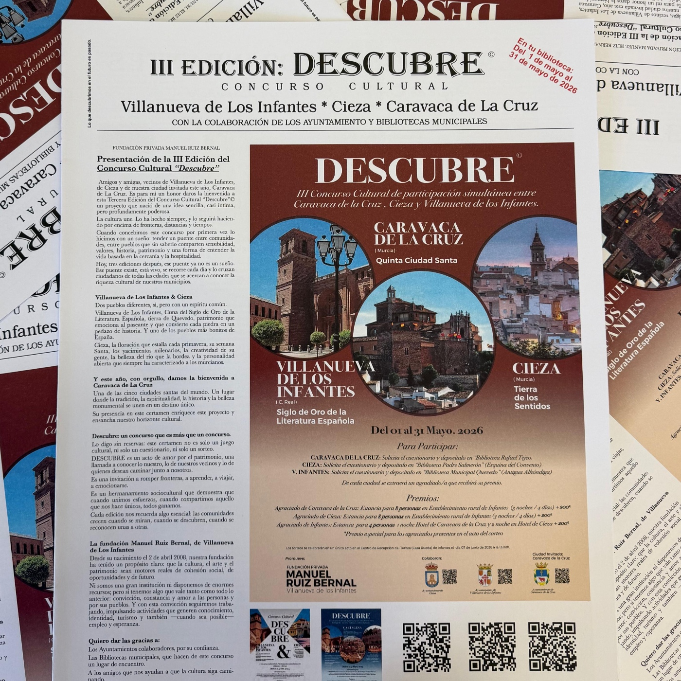 CARAVACA RADIO- Conocemos la III edición del concurso cultural 'Descubre' episode artwork