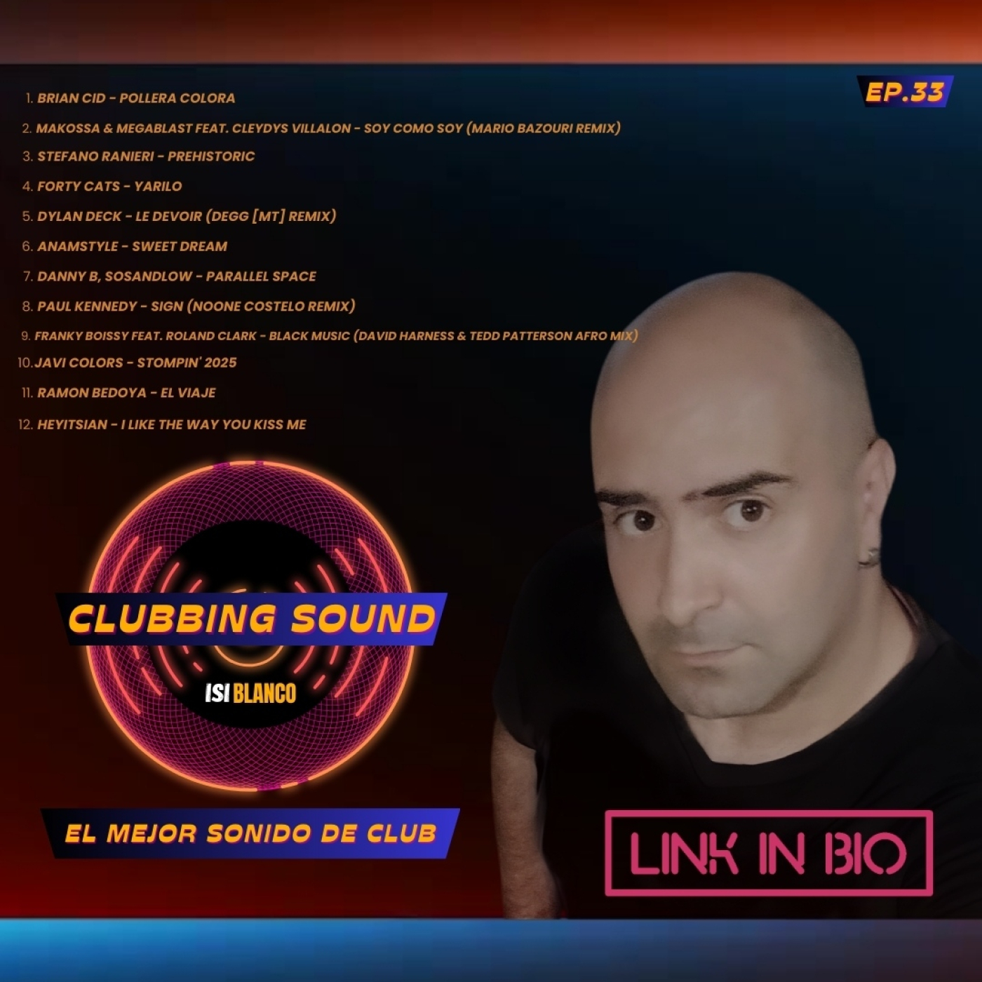 CLUBBING SOUND 033 (11.01.2025) episode artwork