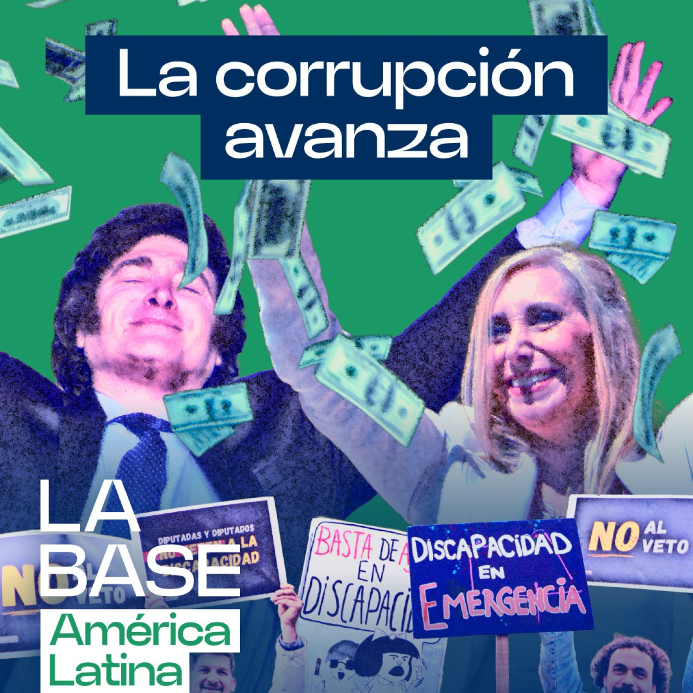 Implosión en el gobierno de Milei: la corrupción de Karina hunde el barco | La Base LatAm 1x45 episode artwork