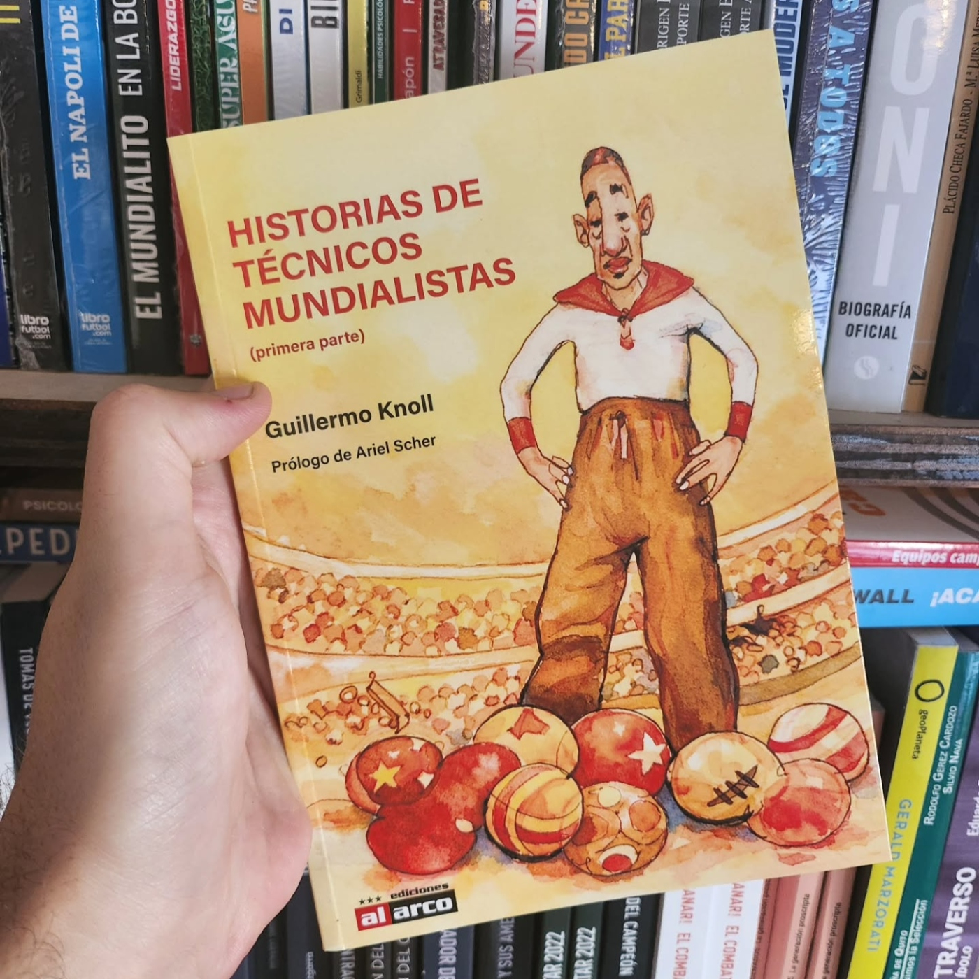 Guillermo Knoll (Periodista, Autor de "Historias de Técnicos Mundialistas") En La Trinchera @trinchera_en