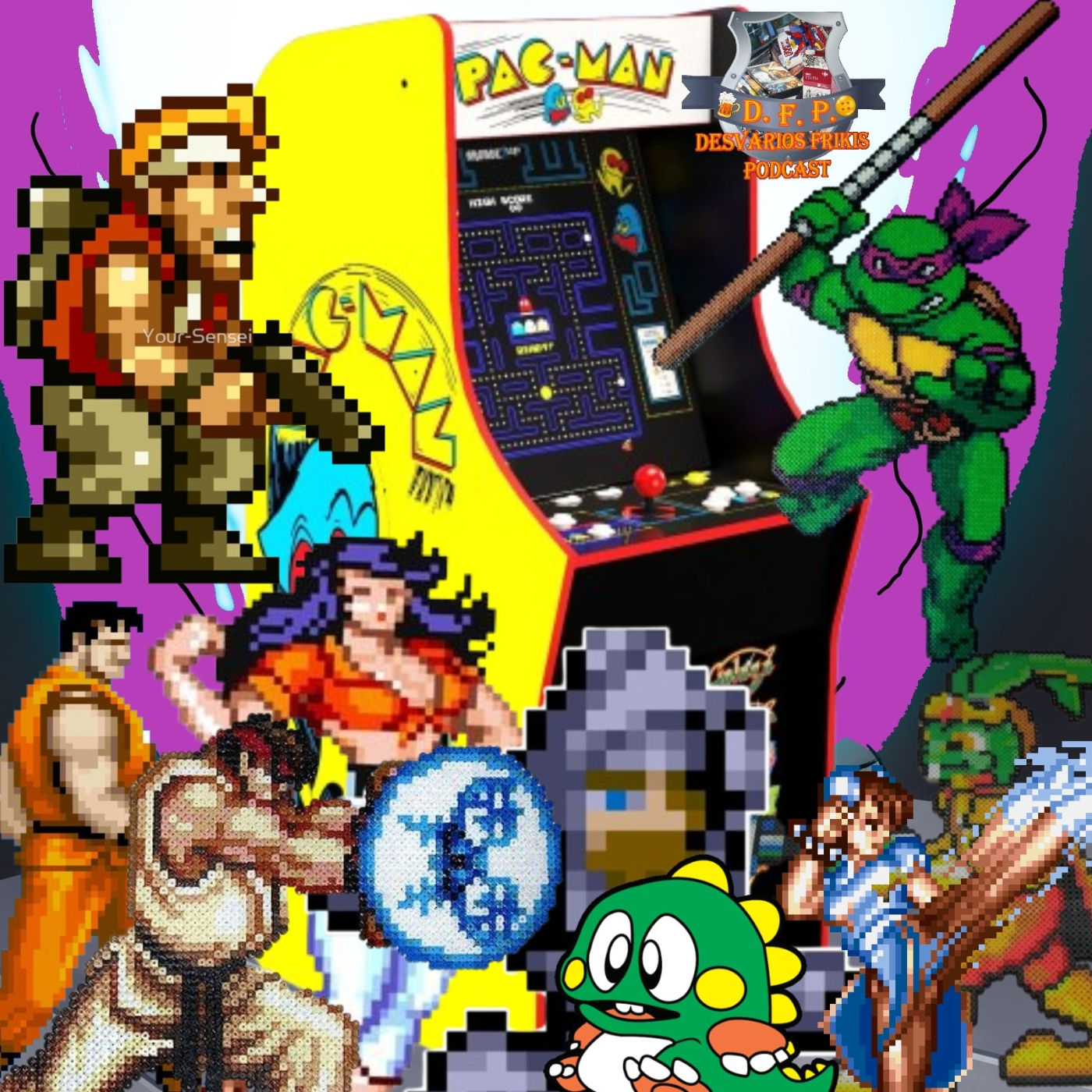 DF Special 01 MAME y juegos ARCADE siempre a favor de las CAUSAS SOCIALES, Street Fighter, Metal Slug, TMNT y más episode artwork