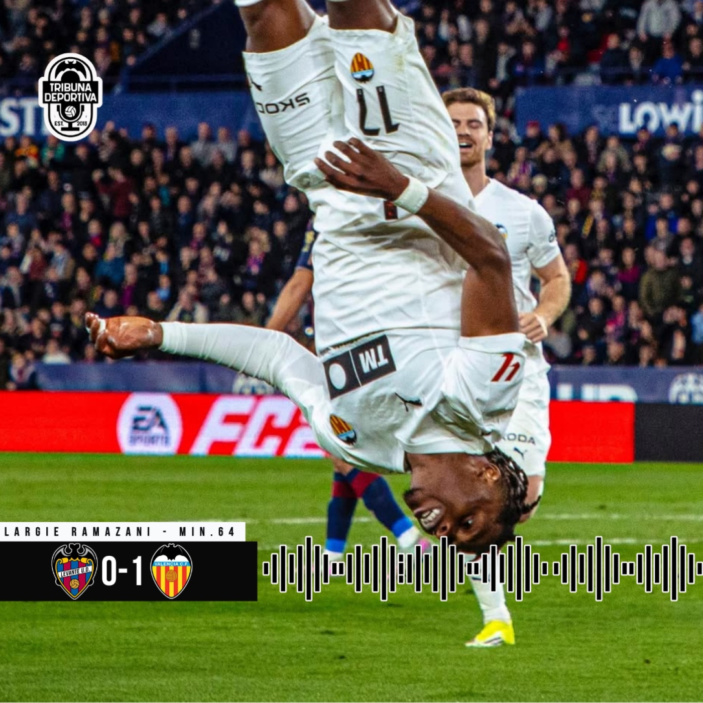 GOL | Largie Ramazani Levante UD 0 - 1 Valencia CF J24