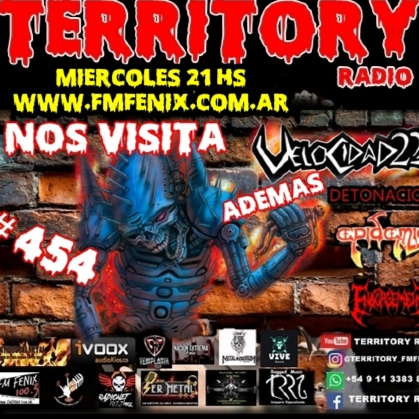 TERRITORY RADIO #454 (11-10-2023) VELOCIDAD 22