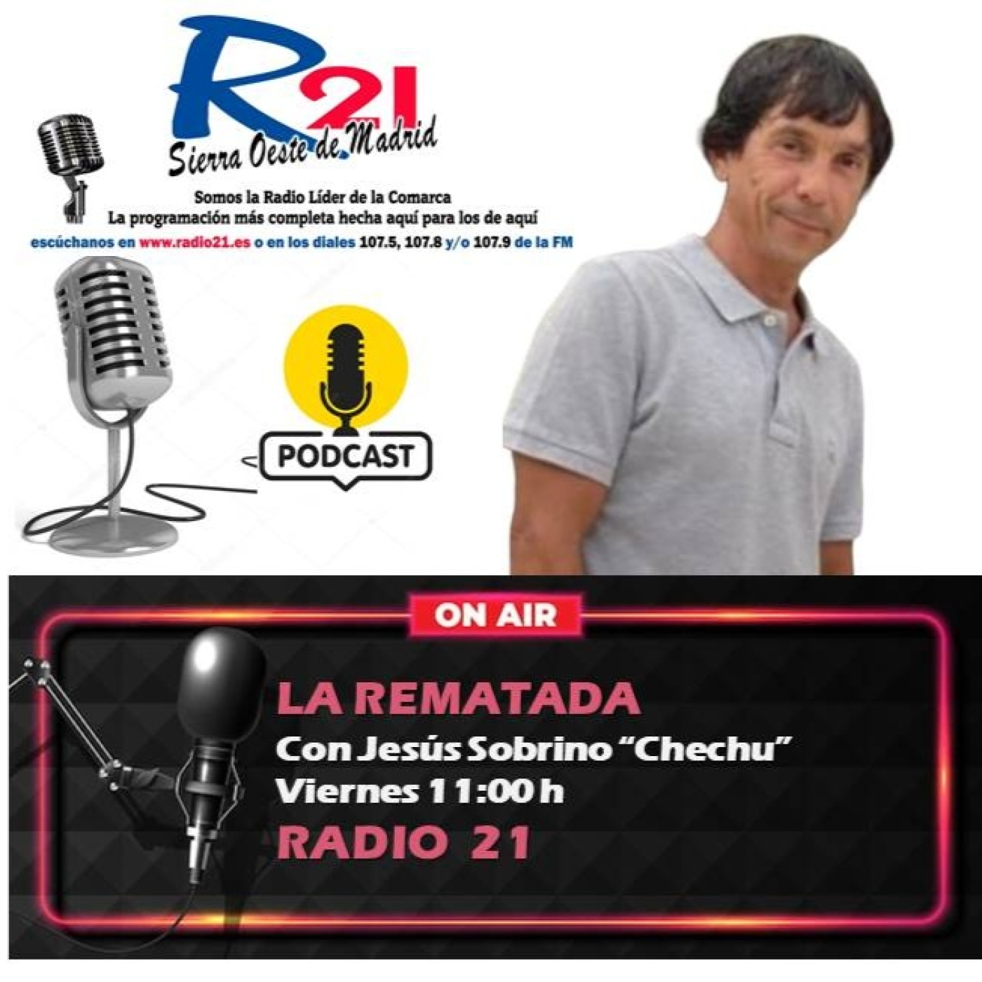 "La rematada" espacio de información futbolera con Jesús Sobrino. 9 Febrero 2024 episode artwork