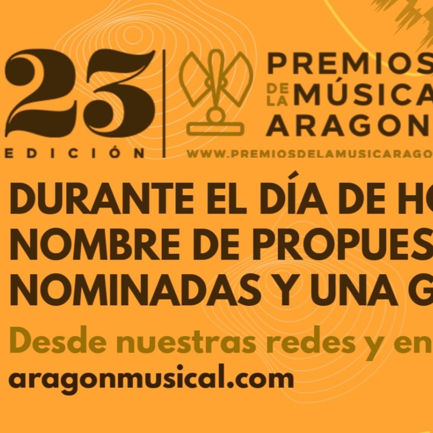 Musica y Palabras 130 - Nominaciones Premios de la Musica aragonesa 2022 -