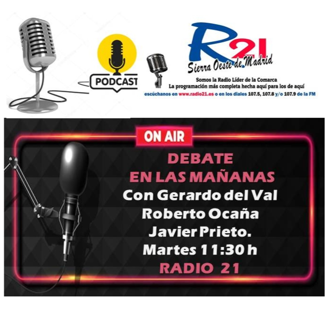 Debate en las mañanas, con Gerardo del Val, Roberto Ocaña y Javier Prieto. 6 agosto 2024 episode artwork