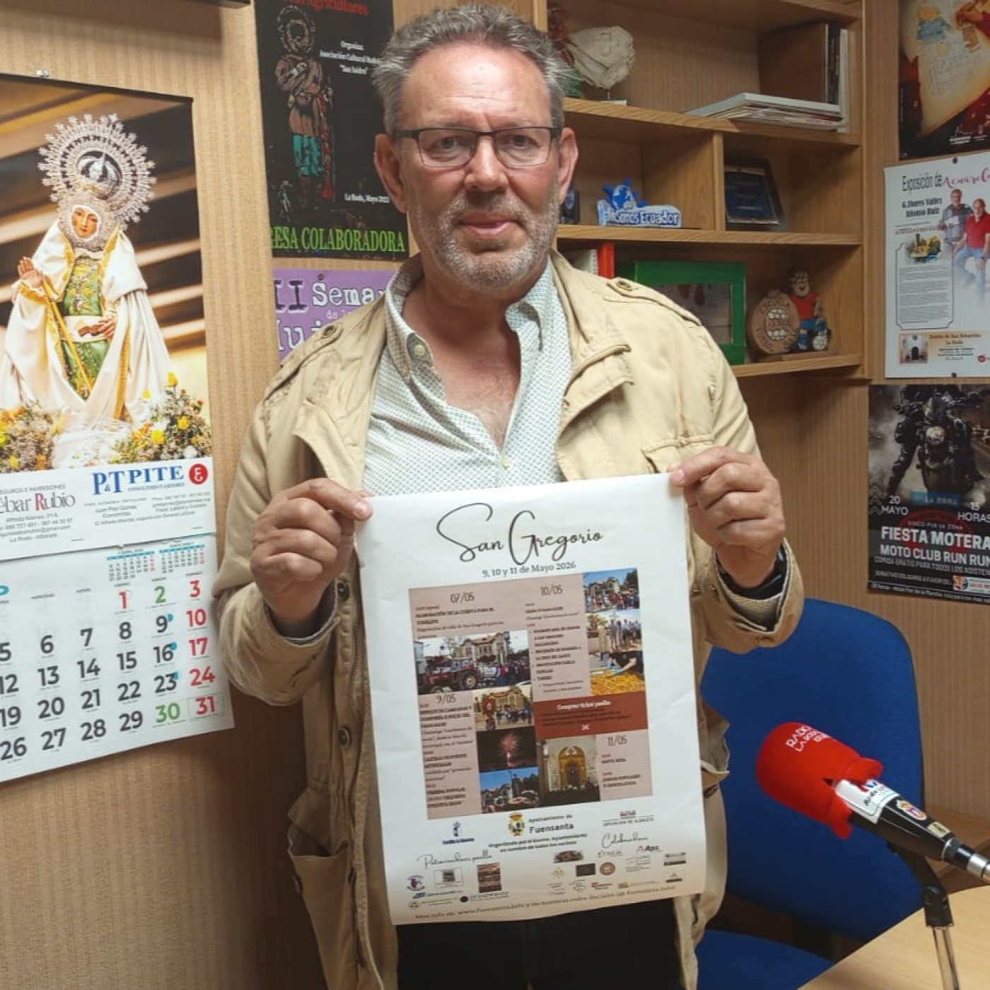 Fiestas 2026 en Honor a San Gregorio Nacianceno, patrón de Fuensanta (08-05-2026) — Radio La Roda cover