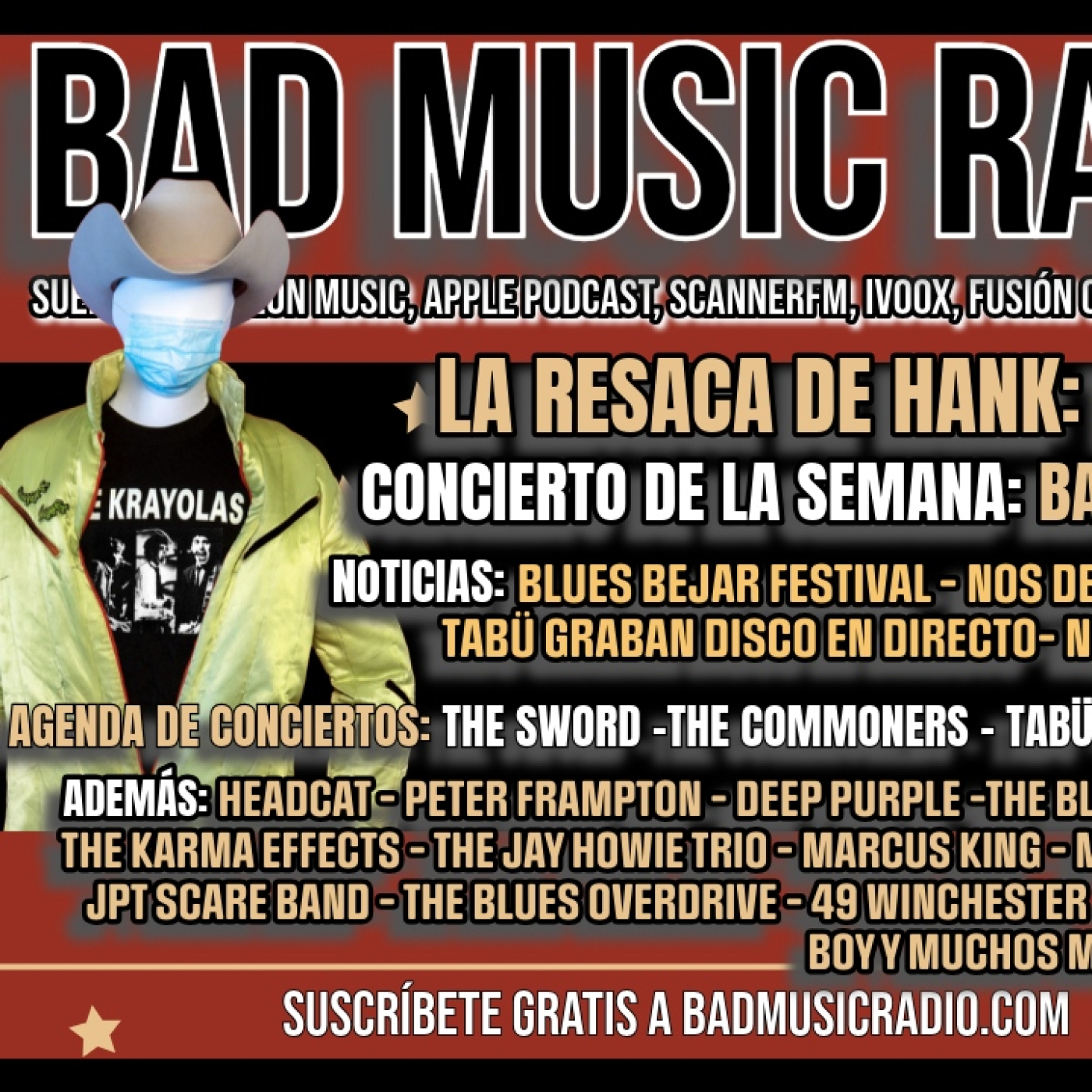 BAD MUSIC RADIO #561. THE KRAYOLAS episode artwork