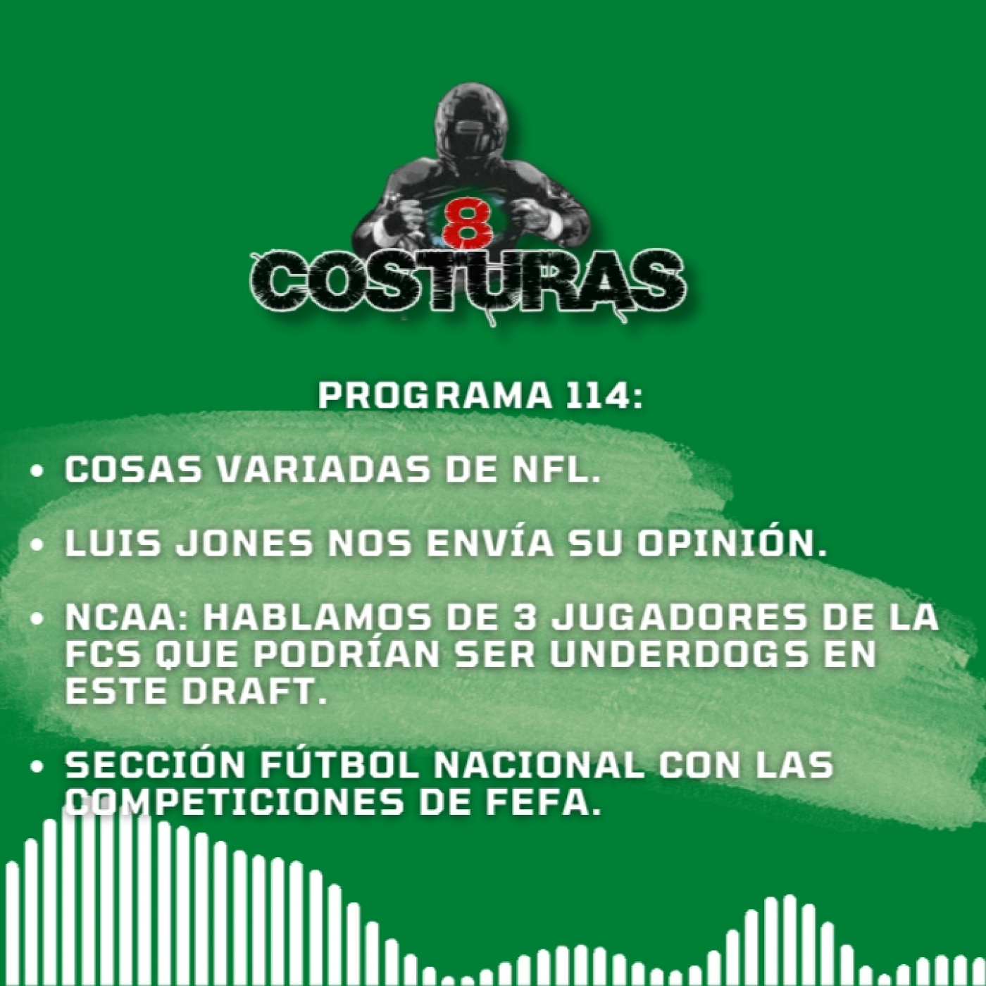 Episodio 114: Noticias variadas. Luis Jones nos envía su opinión. Seguimos con la LNFA en sus categor& episode artwork