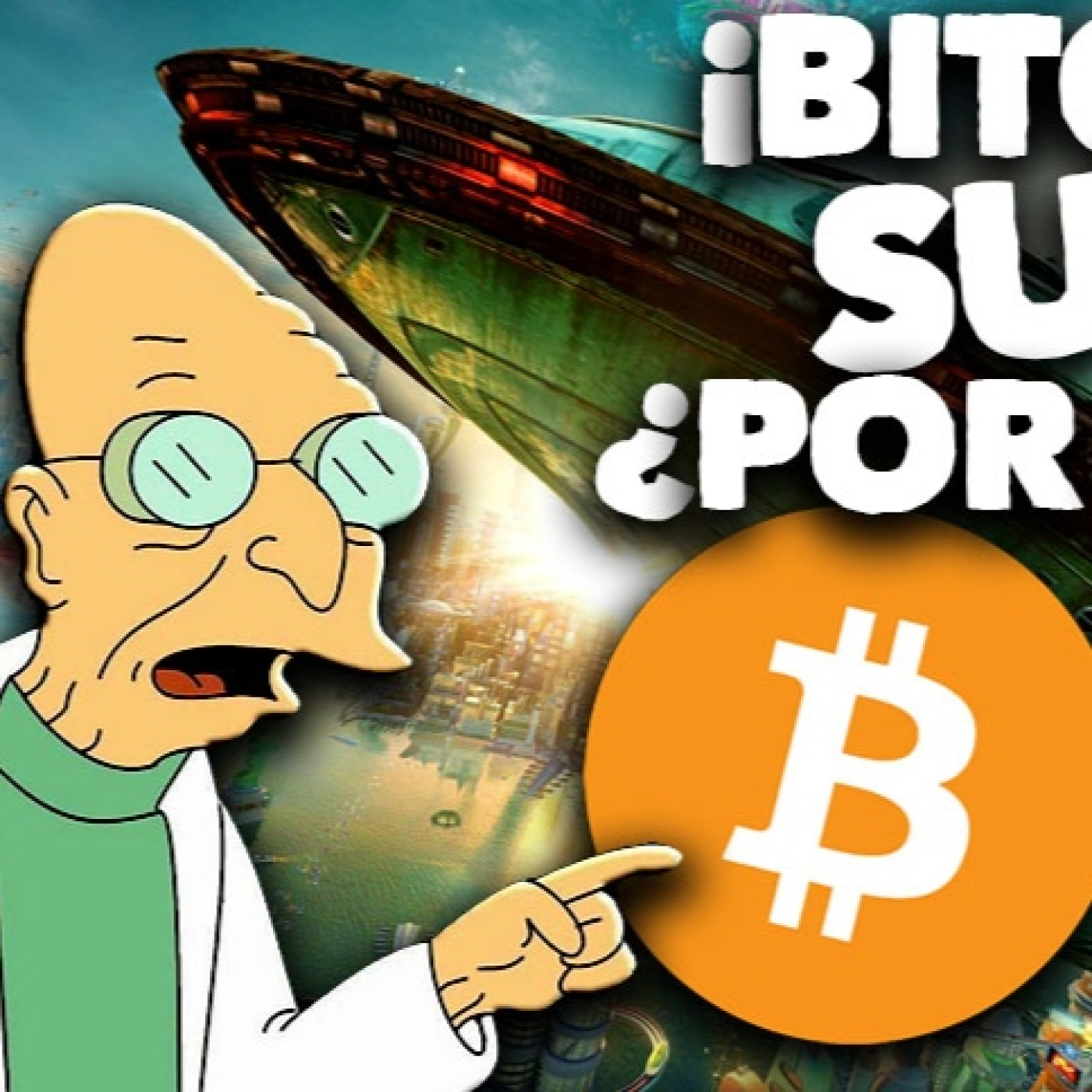 ¡NUEVO EPISODIO DE FUTURAMA DEDICADO TOTALMENTE A #BITCOIN!! y #BTC ROMPE LOS 30,000$!