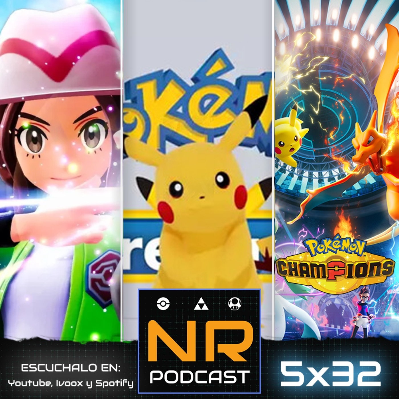 Pokémon Champions y Leyendas Pokémon ZA | Resumen Pokémon Presents | NintenRadio episode artwork