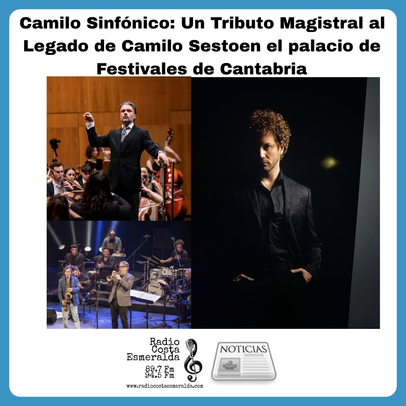 Programación del palacio de Festivales para el sábado 28 de diciembre con Camilo Sinfónico episode artwork
