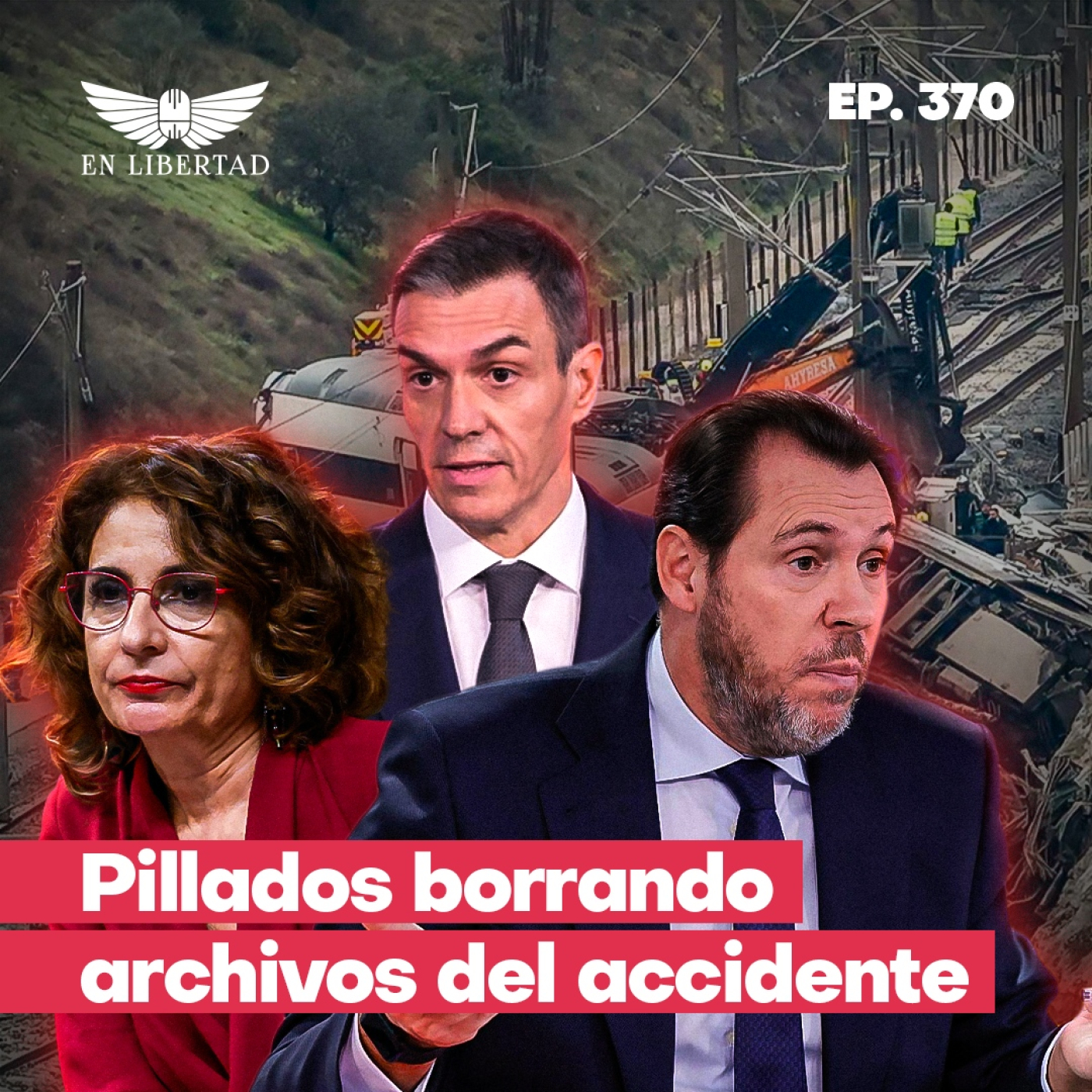 Pillan al Gobierno borrando archivos del accidente de Adamuz