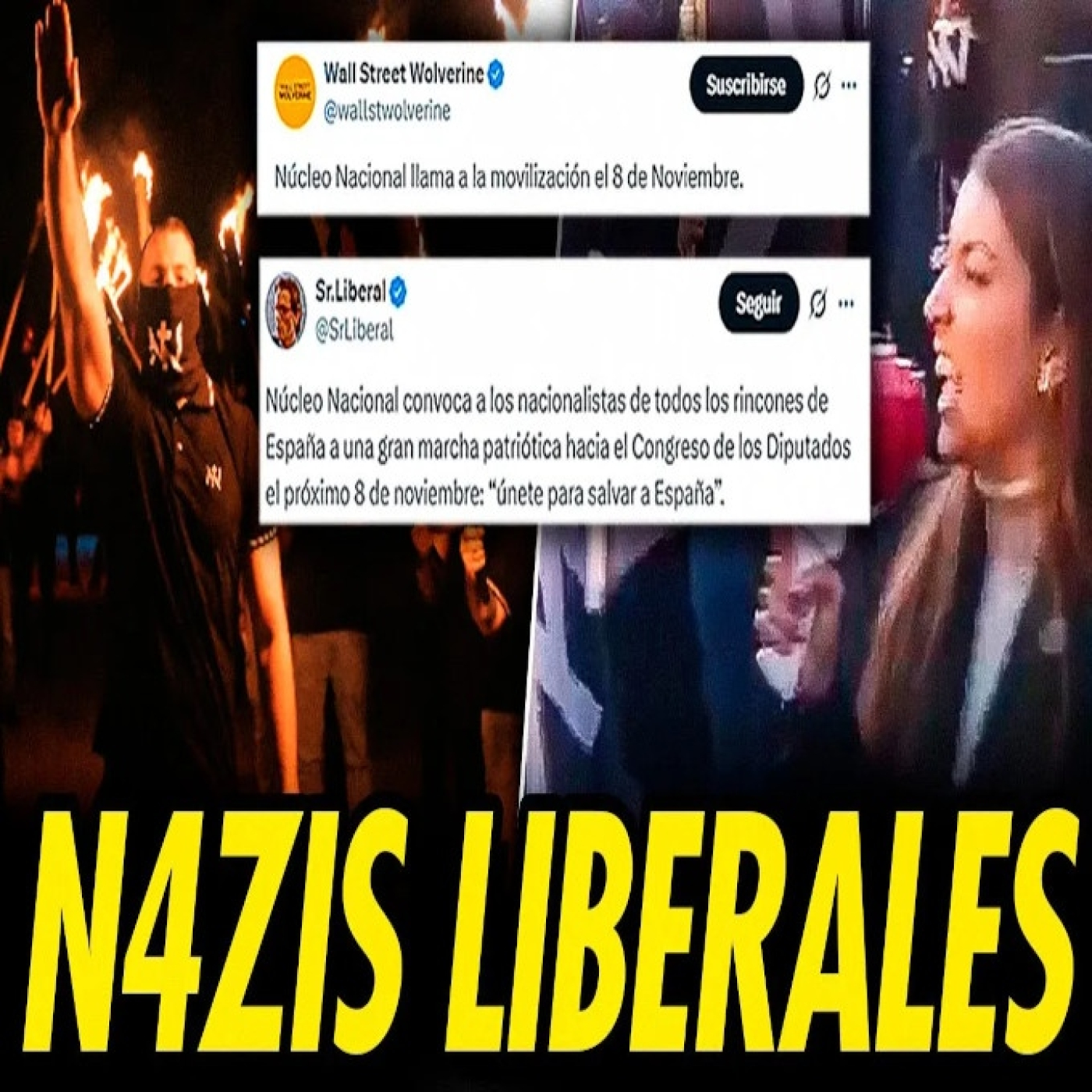 NAZIS EN MADRID: PROTESTAN CONTRA UN CENTRO PARA PERSONAS SIN HOGAR Y “LIBERALES” LOS APOYAN