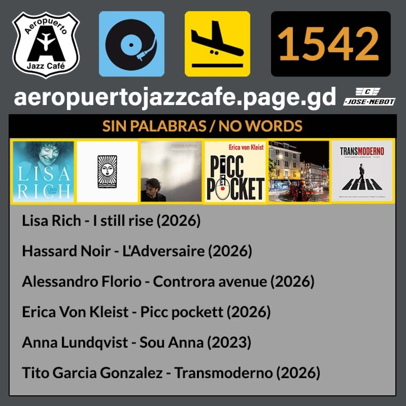 Aeropuerto Jazz Café 1542-NW