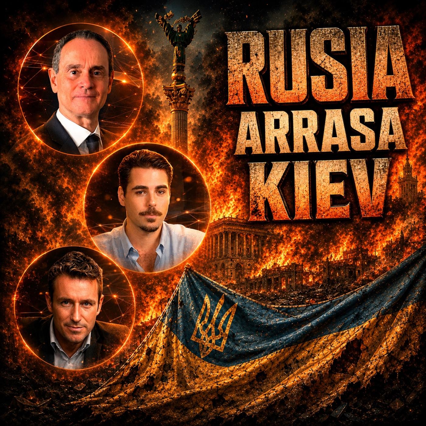 Más guerra en Europa: Rusia responde arrasando Kiev episode artwork