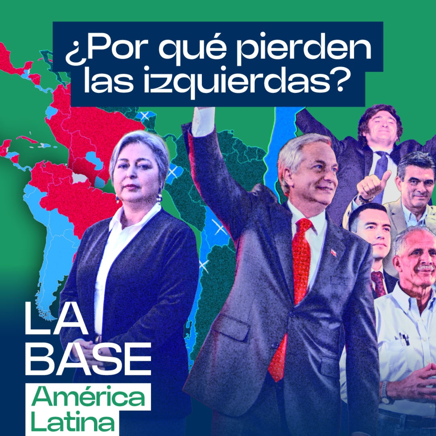 Kast arrasa en Chile: ¿por qué pierde la izquierda en Latinoamérica (y el mundo)?|La BaseLatam 1x108 episode artwork