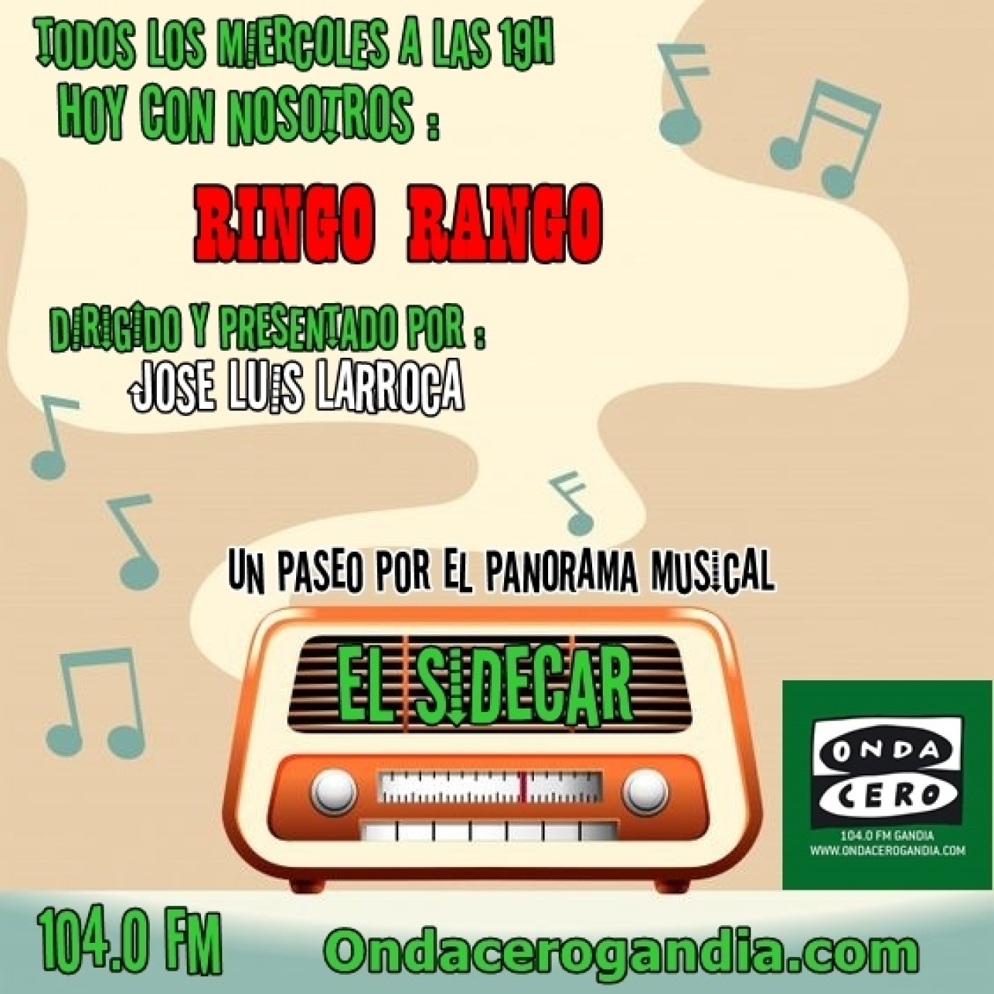 EL SIDECAR EN LA ONDA FM GANDIA 11.05.2022 RINGO RANGO episode artwork