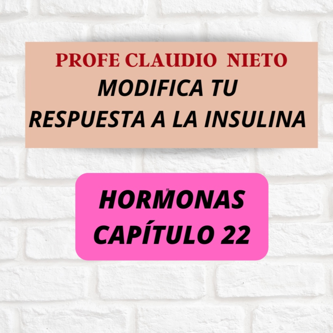 269. SUPLEMENTOS, AYUNO, ENTRENAMIENTO e INSULINA: Hormonas 22