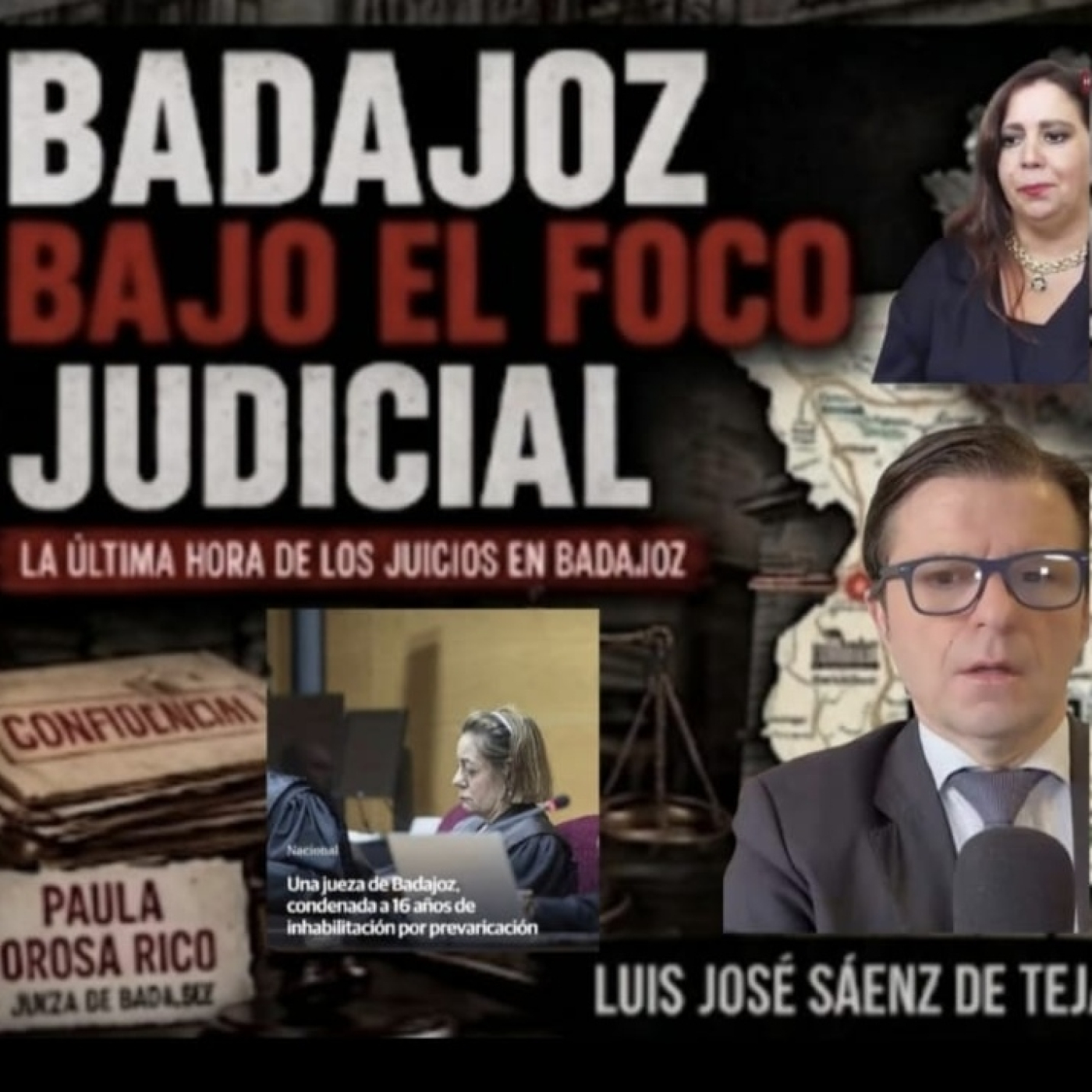 BADAJOZ BAJO EL FOCO JUDICIAL | David Sánchez, Paula Orosa y otros casos | POLARIS 39º 28' | 25 episode artwork