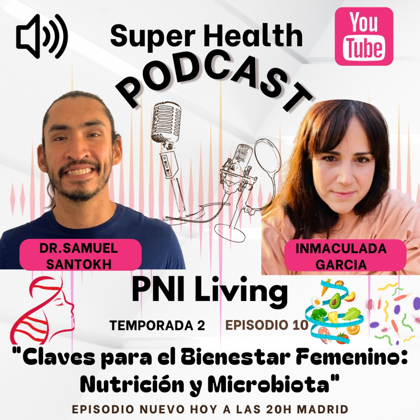   Claves para el Bienestar Femenino: Nutrición y Microbiota   episode artwork
