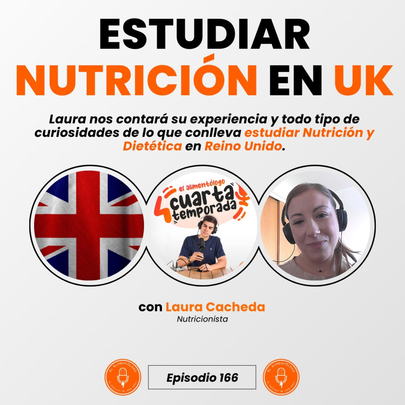 El increíble papel del Nutricionista en Reino Unido   Así es estudiar Nutrición en UK (Ep. 166)