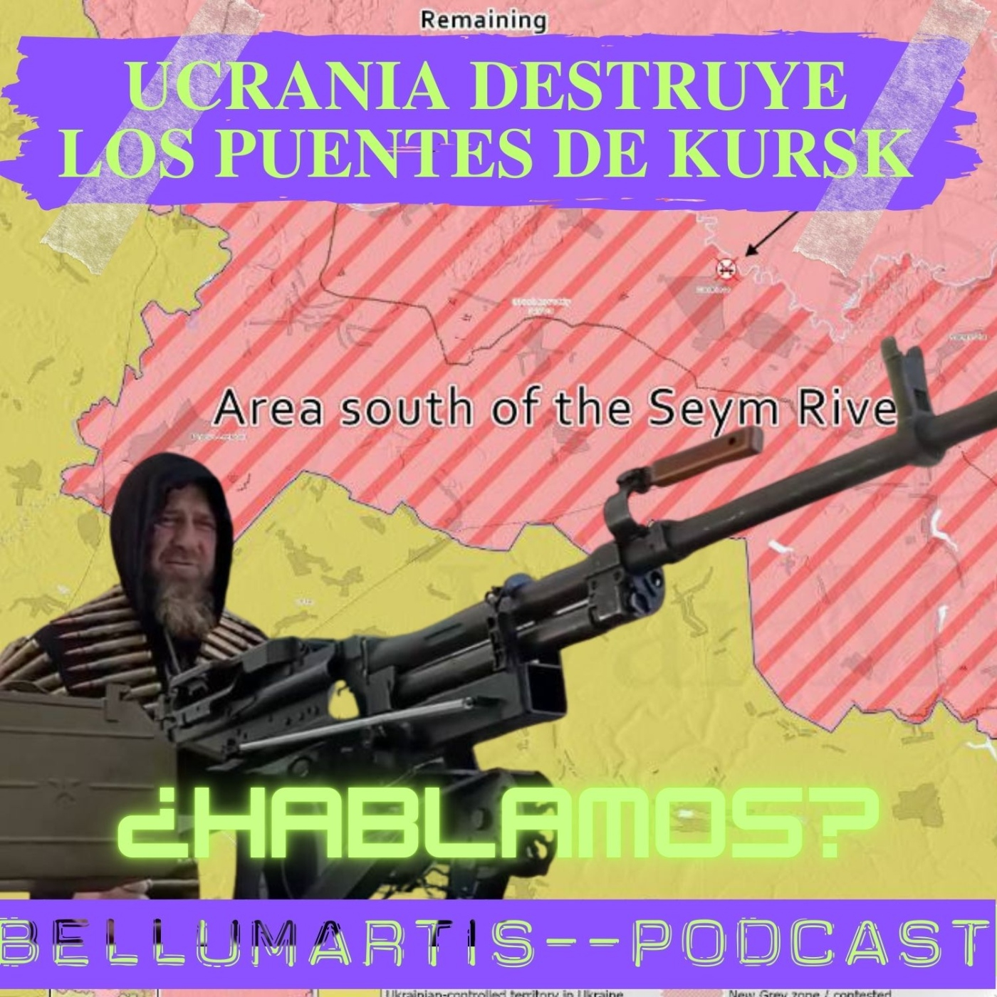 UCRANIA DESTRUYE LOS PUENTES DE KURSK ¿Rusia tiene refuerzos?¿Moverá tropas?