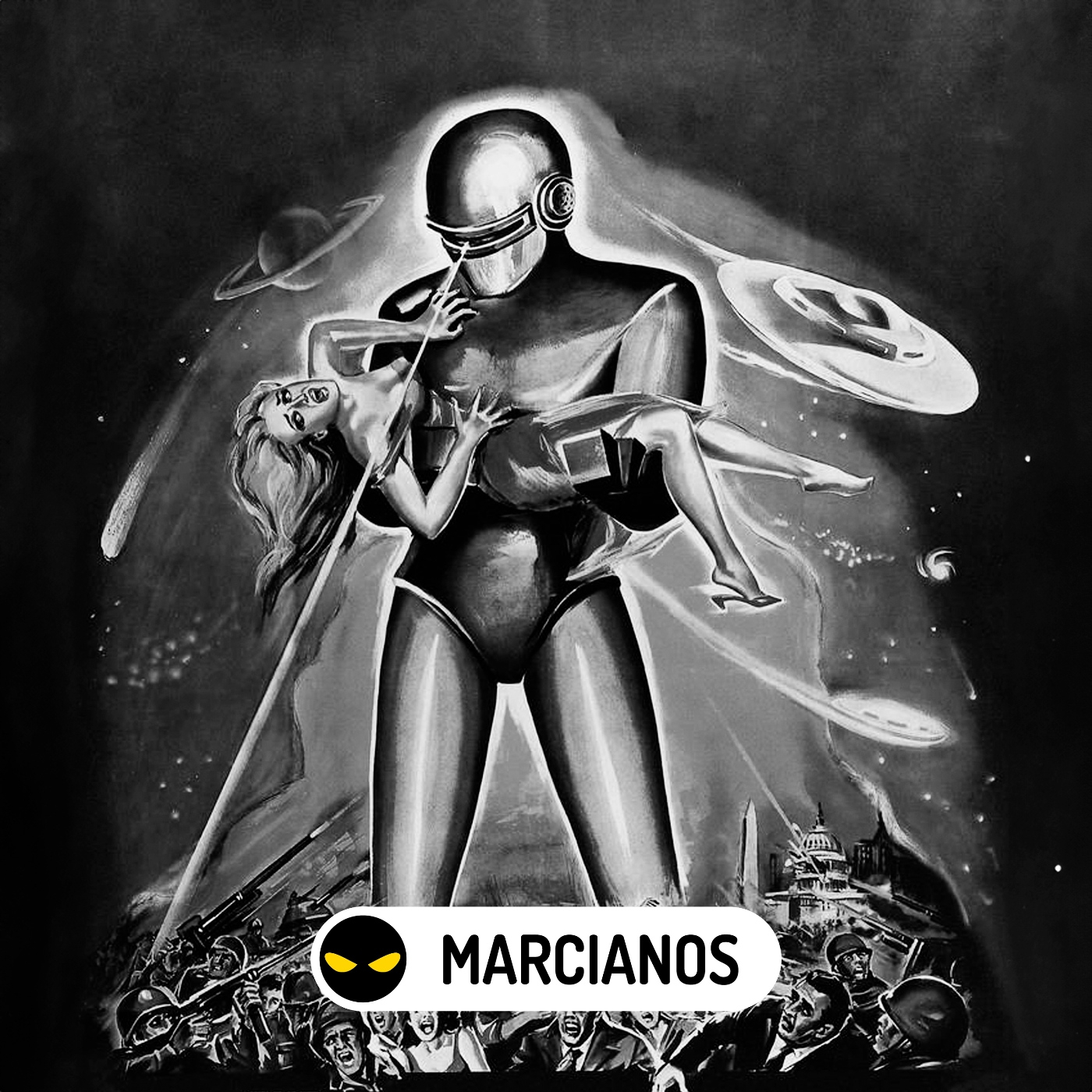 Marcianos en un Tren