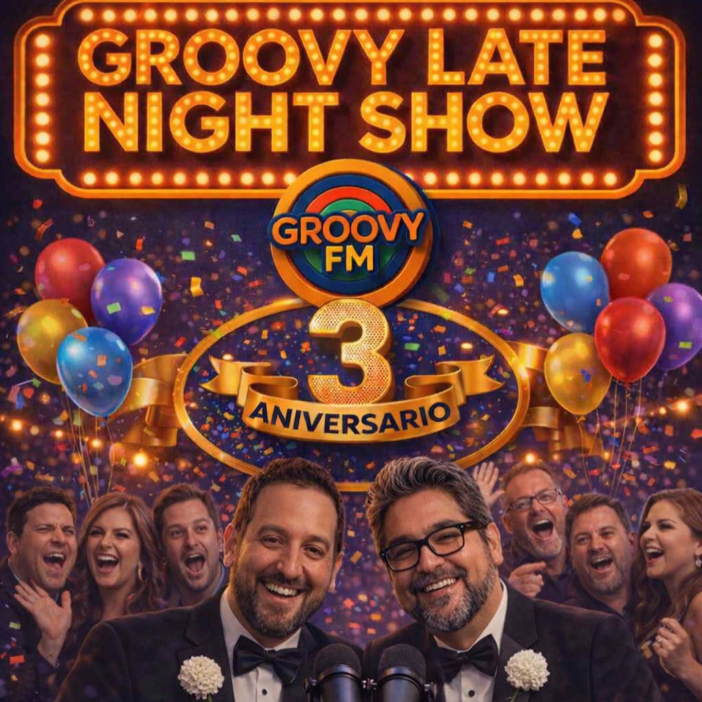 GROOVY LATE NIGHT SHOW 18 TERCER ANIVERSARIO GROOVY episode artwork