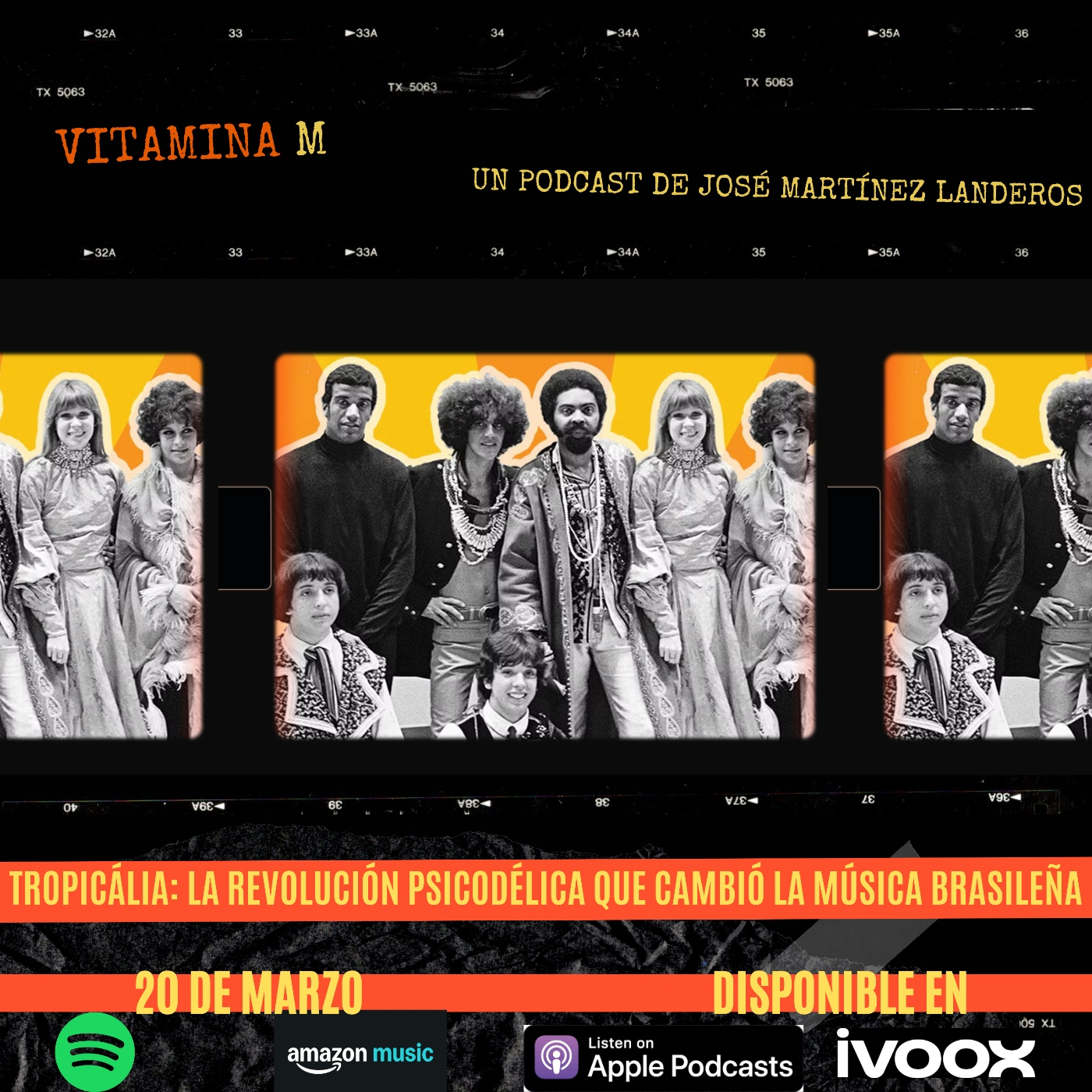 T2:E12:Tropicália: La revolución psicodélica que cambió la música brasileña episode artwork