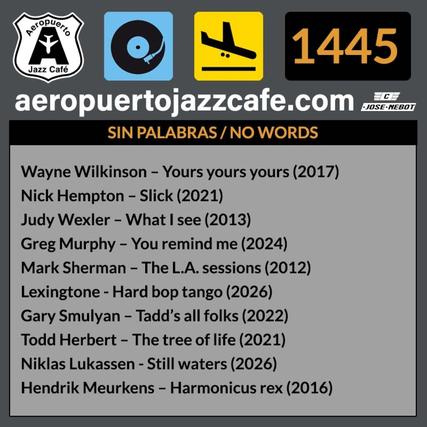 Aeropuerto Jazz Café 1445 episode artwork