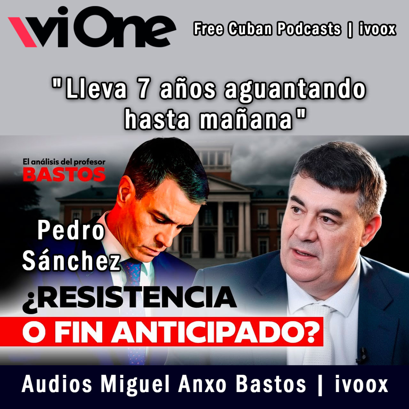 # 293 | "Pedro Sánchez lleva siete años aguantando hasta mañana" | El análisis del profesor Bastos para Vione Media