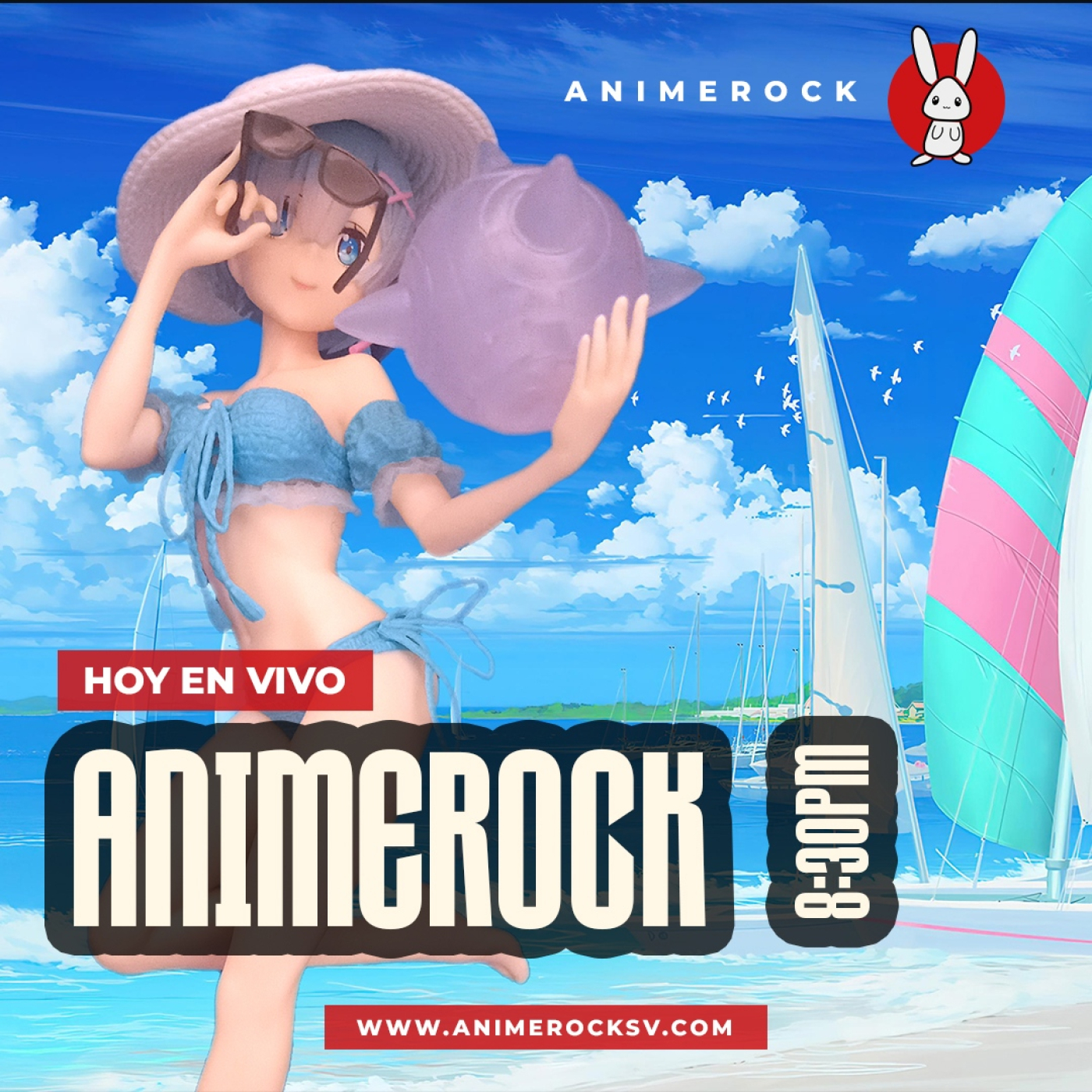 animerock & baladitas pchan 24 abril 2023 leyenda akamanto episode artwork