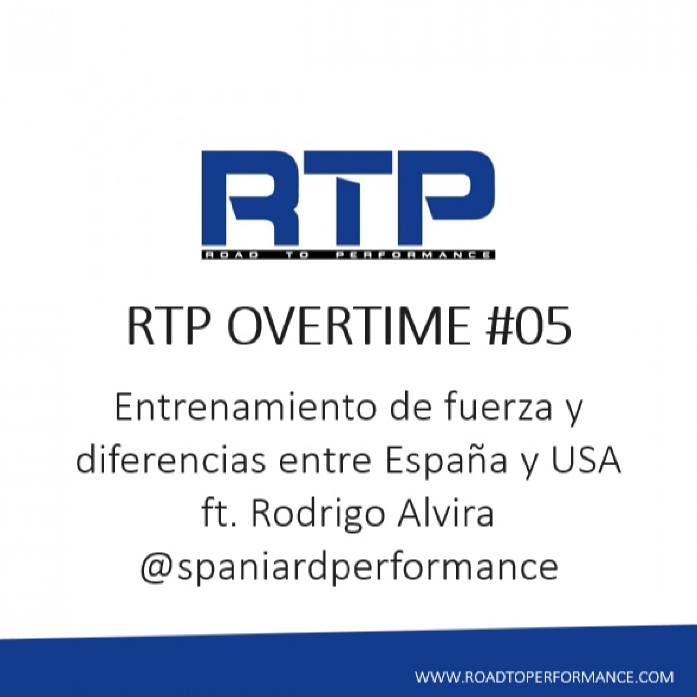 Road to Performance Science