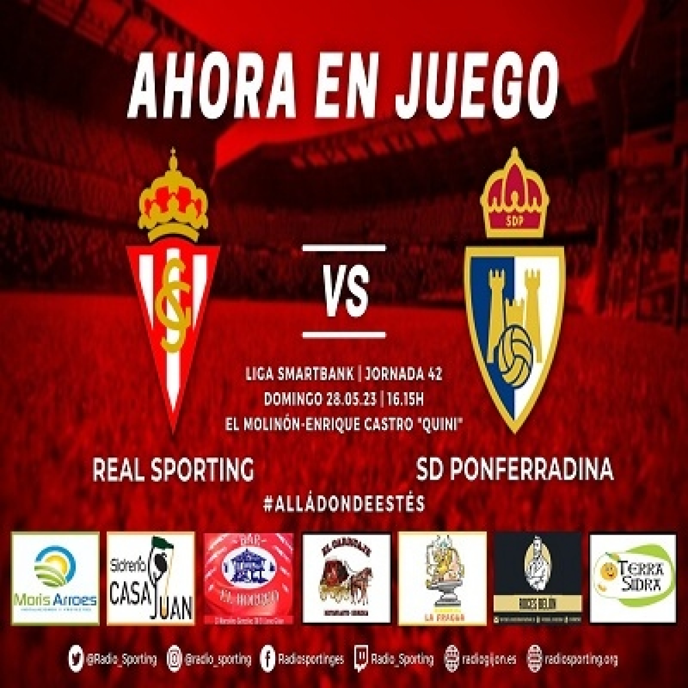 Ahora en juego jornada 42 #RealSportingPonferradina #LaLigaSmartBank episode artwork