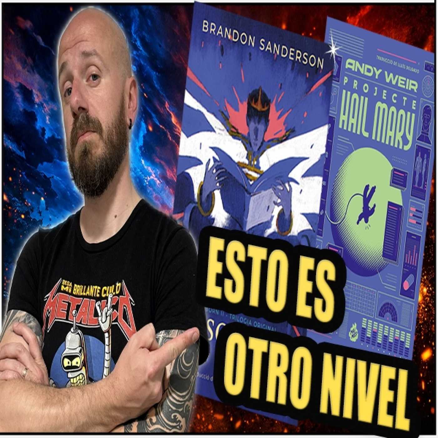 El secreto detrás de las portadas de Brandon Sanderson y P. Hail Mary | Podcast en el Despacho #69 episode artwork