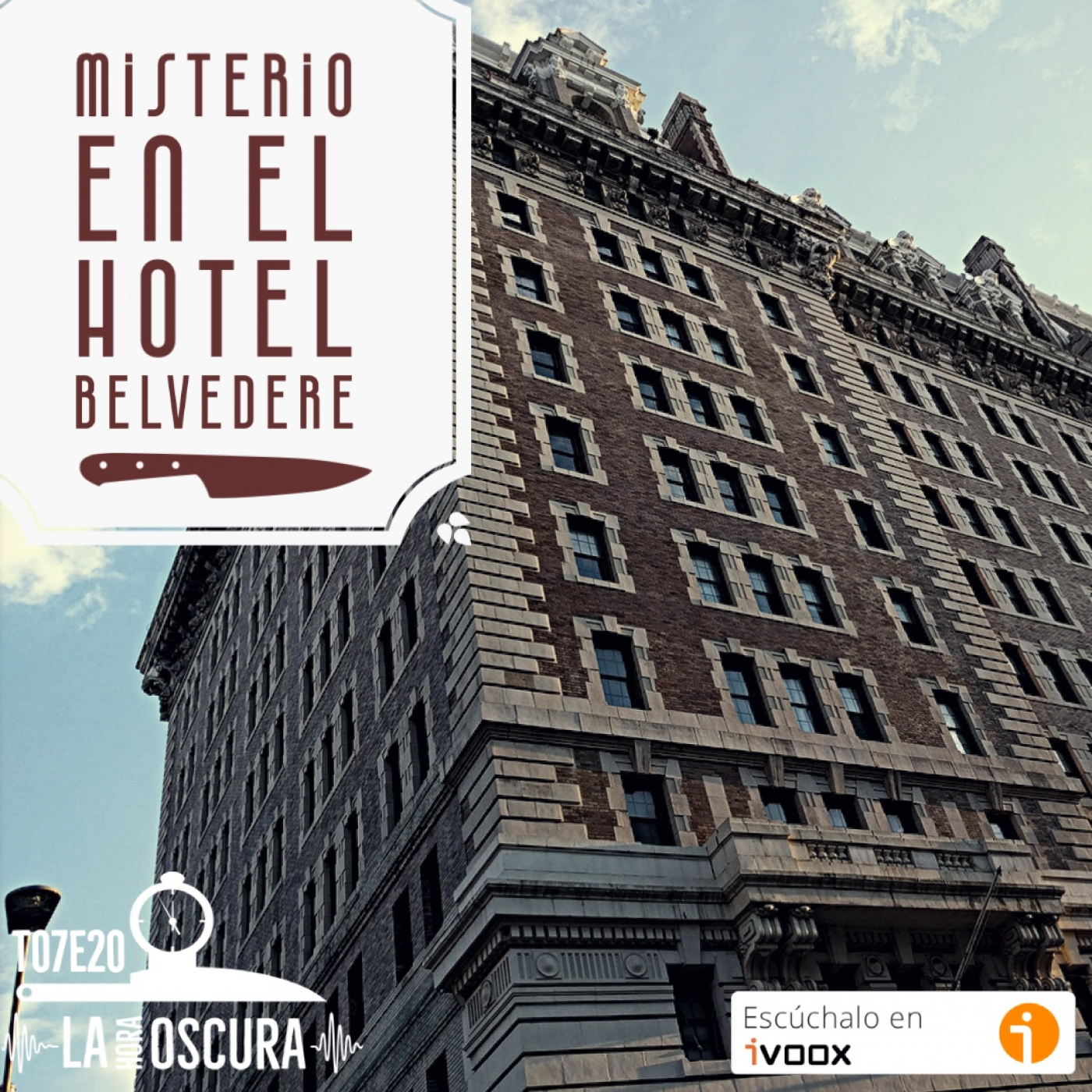 La Hora Oscura T07E20: "Misterio en el Hotel Belvedere: el cadáver que cayó del cielo"