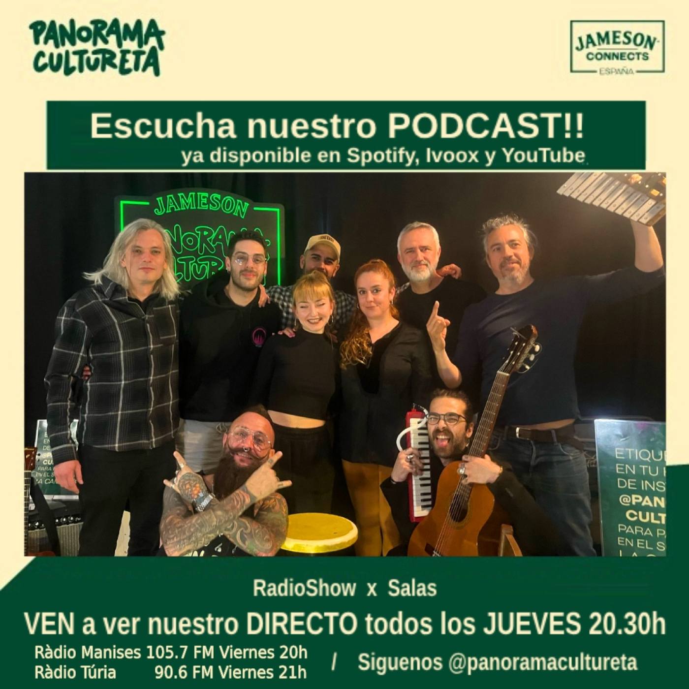 269º Panorama Cultureta, La Nana, Das Pelaez, Joel Máñez, Daiana Martinez episode artwork