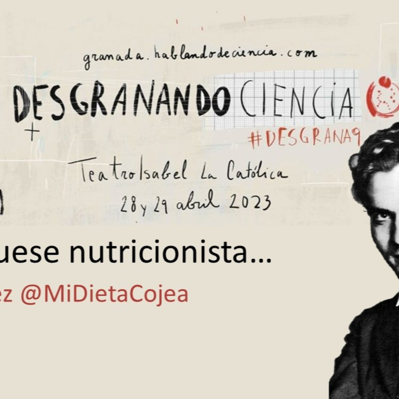 Si Lorca fuese nutricionista - Aitor Sánchez Desgranando Ciencia