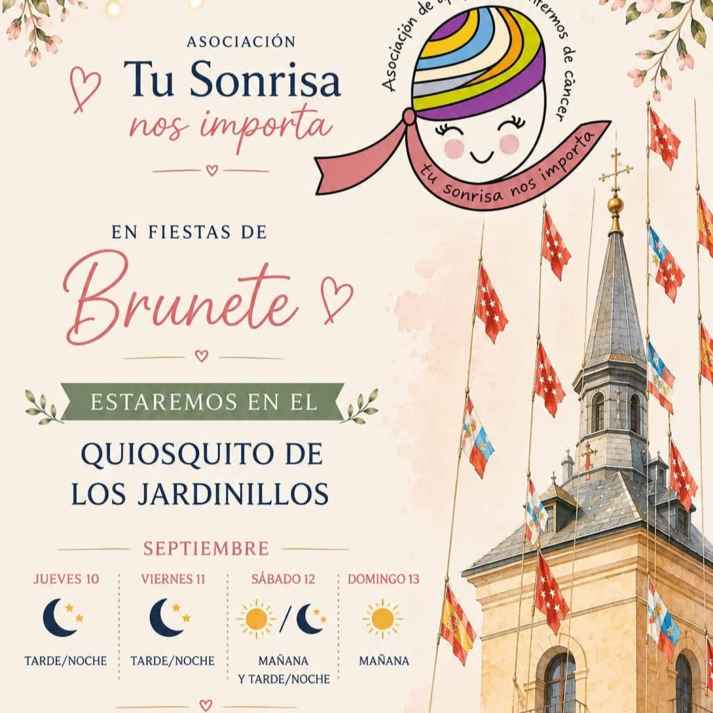 "Tu sonrisa nos importa" seguirá luchando contra el cáncer en las fiestas de Brunete. Entrevista con Maite Laredo. episode artwork